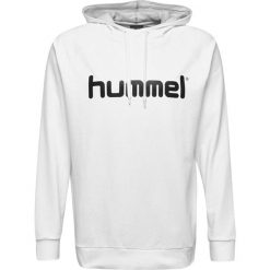 Bluza do piłki ręcznej męska Hummel Cotton Logo z kapturem. Białe bluzy Hummel, m, bez wzorów, z kapturem. W wyprzedaży za 180.00 zł.