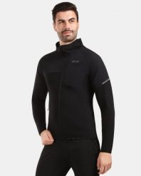 Męska bluza funkcyjna Kilpi NASHVILLE-M. Czarne bluzy z kapturem Kilpi, m, bez wzorów, z materiału, z kapturem. Za 422.05 zł.