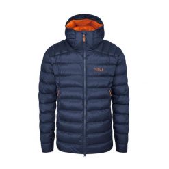 Kurtka Trekkingowa Rab Electron Pro. Niebieskie kurtki RAB, m, bez wzorów, bez kaptura. Za 1,339.99 zł.