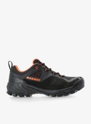 Buty trekkingowe Mammut Sapuen Low GTX. Czarne buty turystyczne Mammut, bez wzorów, z gore-texu, bez zapięcia, trekkingowe, gore-tex. Za 1,079.50 zł.