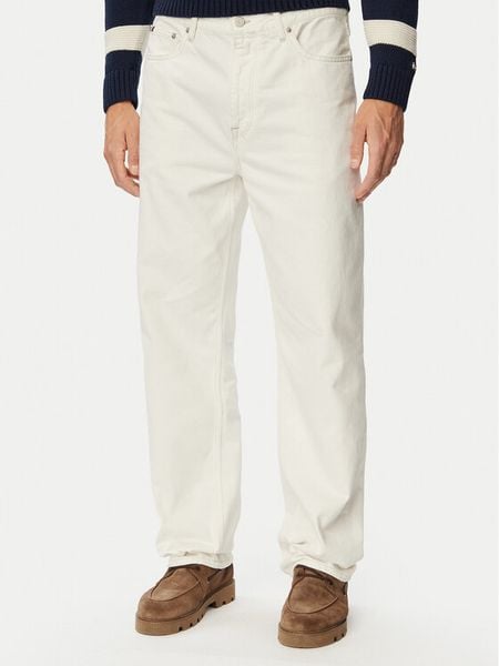 Tommy Hilfiger Jeansy River MW0MW43485 Biały Relaxed Fit. Białe jeansy Tommy Hilfiger, m. Za 489.99 zł.