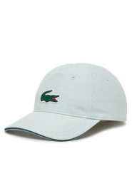Lacoste Czapka z daszkiem RK6388 Zielony. Zielone czapki z daszkiem LACOSTE, bez wzorów, z materiału. Za 289.99 zł.