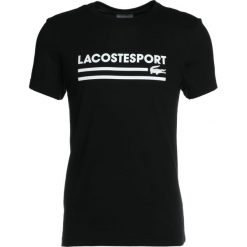 Lacoste Sport STRIPES Tshirt z nadrukiem black/white. T-shirty sportowe marki Lacoste Sport. Za 169.00 zł.