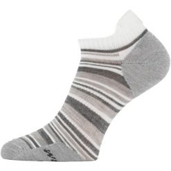 Skarpety merino WCS. Szare skarpety LASTING, bez wzorów, z elastanu. Za 86.35 zł.
