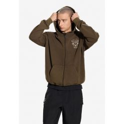 Bluza sportowa męska Prosto Athletic z kapturem. Brązowe bluzy z kapturem Prosto., m, bez wzorów, z dresówki, z kapturem. W wyprzedaży za 254.99 zł.