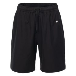 Szorty Martes Essentials Lonni. Czarne krótkie spodenki sportowe MARTES ESSENTIALS, l, bez wzorów, z elastanu. Za 85.38 zł.