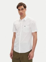 Mustang Koszula Gilroy 1016251 Biały Slim Fit. Białe koszule Mustang, m, bez wzorów, z bawełny, bez kołnierzyka, bez ramiączek. Za 169.99 zł.