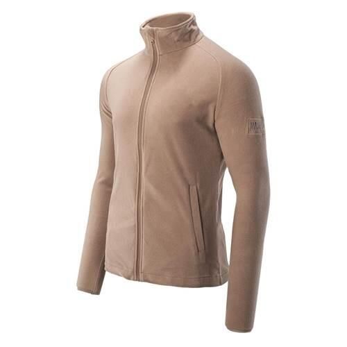 Bluza sportowa męska Magnum Essential Microfleece. Brązowe bluzy bez kaptura MAGNUM, l, bez wzorów, bez kaptura. Za 124.80 zł.
