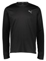 Puma Koszulka funkcyjna "Run Favorite" w kolorze czarnym rozmiar: L. Czarne t-shirty sportowe Puma, bez wzorów, bez ramiączek, outdoorowe. Za 83.42 zł.