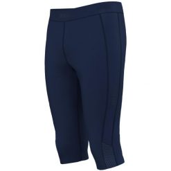 Spodenki kolarskie Jako Capri Power. Niebieskie szorty JAKO, bez wzorów, z materiału, sportowe. Za 241.00 zł.