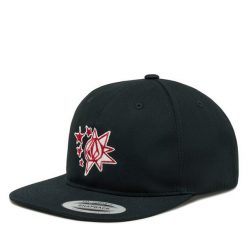 Czapka z daszkiem Volcom. Czarne czapki z daszkiem Volcom, bez wzorów. Za 79.99 zł.