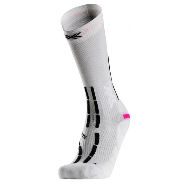 Skarpetki biegowe X-Socks Anatomix Crew. Białe skarpety X BIONIC, bez wzorów. Za 214.00 zł.