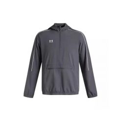 Bluza dresowa Under Armour CHALLENGER WARMUP. Białe bluzy z kapturem Under Armour, xl, bez wzorów, z dresówki, z kapturem. Za 315.00 zł.