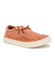 Natural world Sneakersy w kolorze pomarańczowym rozmiar: 42. Pomarańczowe botki sznurowane natural world, bez wzorów, bez obcasa, bez zapięcia. Za 105.88 zł.