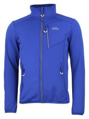 Peak Mountain Kurtka polarowa "Climo" w kolorze niebieskim rozmiar: M. Niebieskie kurtki Peak Mountain, m, bez wzorów, z materiału, bez kaptura. Za 78.66 zł.