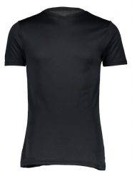 Mizuno Koszulka funkcyjna w kolorze czarnym rozmiar: M. Czarne t-shirty sportowe Mizuno, bez wzorów, bez ramiączek, outdoorowe. Za 79.03 zł.