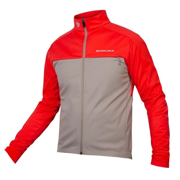 Kurtka z dresu Endura Windchill II. Czerwone kurtki ENDURA, na zimę, m, bez wzorów, z dresówki, bez kaptura. Za 702.00 zł.