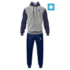 Givova Tuta Italia 101 dres męski z kapturem, polar, rozmiar L. Brązowe bluzy z polaru Givova, l, bez wzorów, z dresówki, z kapturem. Za 280.99 zł.