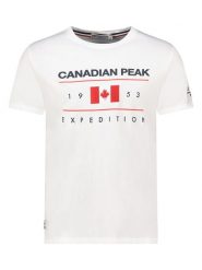 Canadian Peak Koszulka "Jezoleak" w kolorze białym rozmiar: 3XL. Białe bezrękawniki Canadian Peak, xl, bez wzorów, z bawełny, bez kołnierzyka, bez ramiączek. Za 56.99 zł.