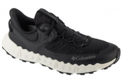 Buty do biegania męskie, Voyagger Flx. Czarne buty turystyczne Columbia, bez wzorów, z materiału, przed kostkę, bez zapięcia, do biegania. Za 319.99 zł.