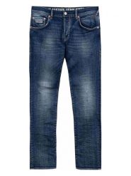 Herrlicher Dżinsy - Slim fit - w kolorze granatowym rozmiar: W29. Niebieskie jeansy Herrlicher. Za 203.45 zł.