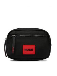 HUGO Nerka Ethon 3.0N_Bumbag Fl 50558492 Czarny. Czarne saszetki i nerki Hugo, bez wzorów, z materiału. Za 449.99 zł.