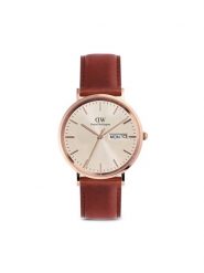 Daniel Wellington Zegarek Classic Day Display 40 DW00100829 Różowe złoto. Czerwone, analogowe zegarki Daniel Wellington, złote. Za 999.99 zł.