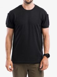 Koszulka bushcraft męska Helikon-Tex Tactical T-Shirt - TopCool. Czarne bielizna termoaktywna Helikon-Tex, m, bez wzorów, z materiału, bez ramiączek. Za 109.99 zł.