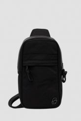 KARL LAGERFELD Czarna saszetka męska duża Kameo Slingbag. Czarne torby na ramię KARL LAGERFELD, bez wzorów, duże, bez dodatków. W wyprzedaży za 741.99 zł.