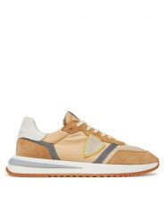 Philippe Model Sneakersy A009576 TYLU W060 Beżowy. Brązowe buty sportowe casual Philippe Model, bez wzorów, z materiału, bez zapięcia. Za 939.99 zł.