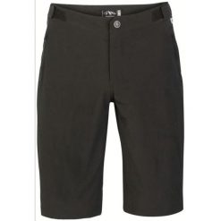 Spodenki rowerowe „Maloja GallasM”, czarne. Czarne szorty CONWAY, xl, bez wzorów, z materiału, sportowe. Za 399.00 zł.