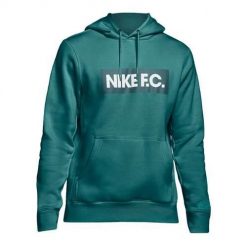 Bluza sportowa męska Nike FC Essentials. Szare bluzy z kapturem Nike, m, bez wzorów, z kapturem. Za 302.00 zł.