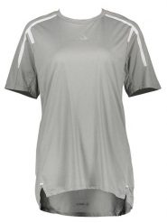 Adidas Koszulka sportowa "TNP" w kolorze szarym rozmiar: M. Szare t-shirty sportowe Adidas, bez wzorów, z materiału, bez ramiączek, outdoorowe. Za 128.25 zł.