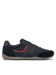 Geox Sneakersy U Wells U45T5A 02211 C4064 Granatowy. Niebieskie buty sportowe casual Geox, bez wzorów, z materiału, bez zapięcia. Za 309.99 zł.