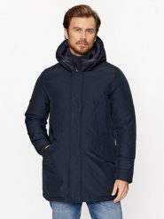 Woolrich Kurtka puchowa Polar CFWOOU0487MRUT0001 Granatowy Regular Fit. Niebieskie bluzy z polaru Woolrich, l, bez wzorów, z polaru, bez kaptura. Za 4,279.00 zł.