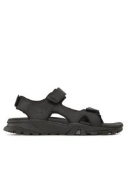 Timberland Sandały Lincoln Peak Strap Sandal TB0A5T5G0151 Czarny. Czarne sandały Timberland, ze skóry, bez zapięcia. Za 449.99 zł.