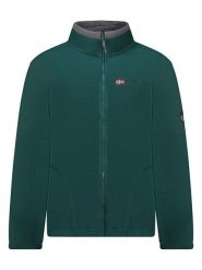 Geographical Norway Kurtka polarowa "Tamazonie" w kolorze ciemnozielonym rozmiar: S. Zielone kurtki Geographical Norway, s, bez wzorów, z materiału, bez kaptura. Za 92.21 zł.