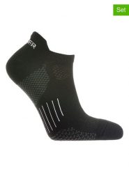 Seger Skarpety (3 pary) "Running Sneakers Short Coolmax" w kolorze czarnym rozmiar: 37-39. Czarne skarpety Seger, bez wzorów, z materiału. Za 43.99 zł.