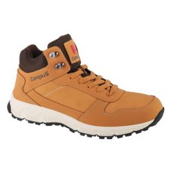 Buty turystyczne męskie Campus Norden wysokie. Brązowe buty turystyczne Campus, bez wzorów, z gumy, bez zapięcia, outdoorowe. Za 249.99 zł.