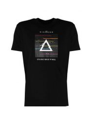 John Richmond T-Shirt | HMP25025TS | Mężczyzna | Czarny. Czarne t-shirty John Richmond, m, bez wzorów, z bawełny, bez kołnierzyka, bez ramiączek. W wyprzedaży za 179.00 zł.