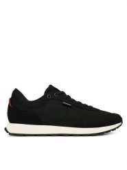 HUGO Sneakersy Icelin 50563472 Czarny. Czarne buty sportowe casual Hugo, bez wzorów, z materiału, bez zapięcia. Za 759.99 zł.