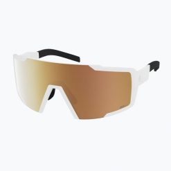 Okulary przeciwsłoneczne SCOTT Shield Compact LS. Białe okulary przeciwsłoneczne Scott. Za 379.99 zł.
