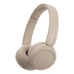 Sony WH-CH520 Zestaw słuchawkowy Bezprzewodowy Opaska na głowę Połączenia/muzyka USB Type-C Bluetooth Podstawka do ładowania Kremowy. Białe słuchawki bezprzewodowe Sony. Za 177.99 zł.