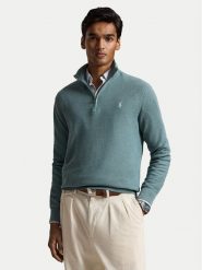 Polo Ralph Lauren Sweter 710B18060015 Zielony jasny Regular Fit. Zielone swetry rozpinane Polo Ralph Lauren, m, bez wzorów, z bawełny, bez kołnierzyka, bez ramiączek. Za 949.99 zł.