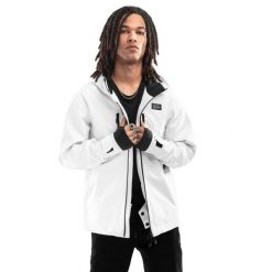 Kurtka lifestyle męska W5 Megeve LF. Białe kurtki softshell SIROKO, m, bez wzorów, z hardshellu, bez kaptura. Za 842.00 zł.