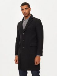 United Colors Of Benetton Płaszcz wełniany 2X59UN05M Czarny Regular Fit. Czarne płaszcze United Colors Of Benetton, na zimę, m, bez wzorów, z syntetyku, bez kaptura. Za 799.99 zł.