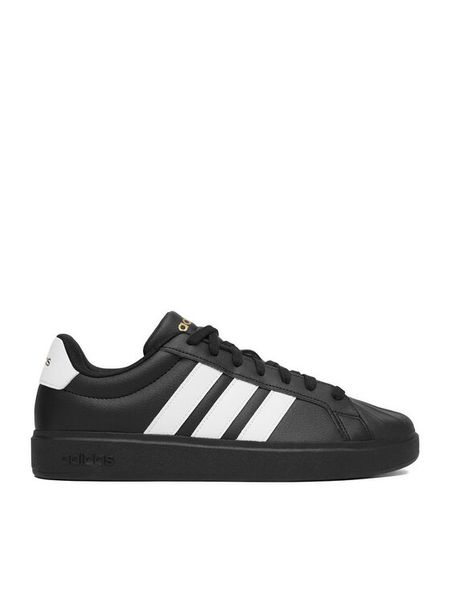 Adidas Sneakersy CEO-STREETTALK JP8276 Czarny. Czarne buty sportowe casual Adidas, bez wzorów, ze skóry, bez zapięcia. Za 279.99 zł.
