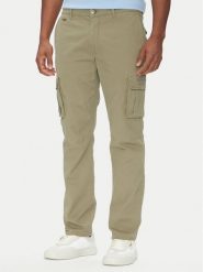 Aeronautica Militare Spodnie materiałowe 251PA1329CT2443 Khaki Regular Fit. Brązowe spodnie materiałowe Aeronautica Militare, m, bez wzorów, z bawełny. Za 739.99 zł.