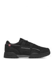 Reebok Sneakersy EOSS-WORKOUT PLUS RIPPLE 100260966 Czarny. Czarne buty sportowe casual Reebok, bez wzorów, z nubiku, bez zapięcia. Za 449.99 zł.