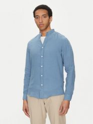 BOSS Koszula 50537369 Niebieski Regular Fit. Niebieskie koszule Boss, m, bez wzorów, ze lnu, bez kołnierzyka, bez ramiączek. Za 269.99 zł.